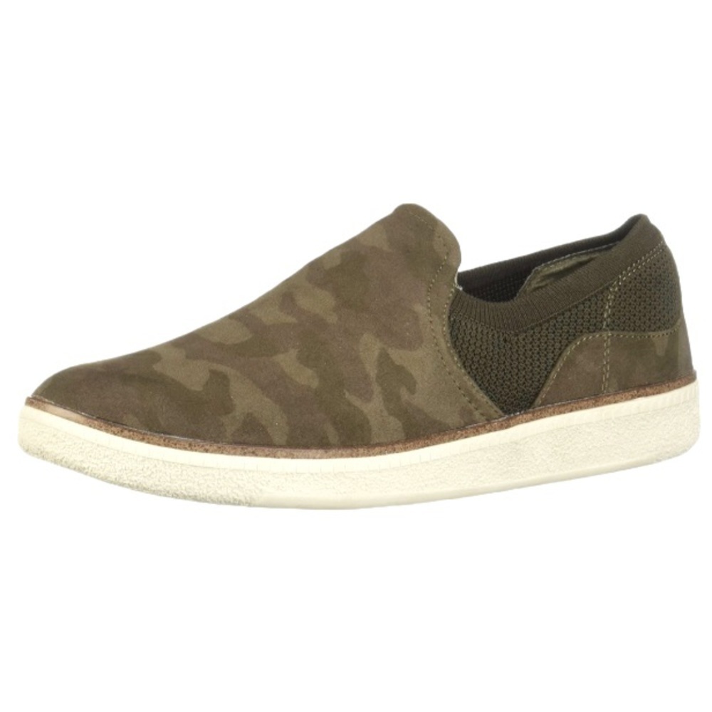 Dr. Scholl's Shoes Olive Green Camo Women's Seeing Stars Sneaker 7.5 Madison